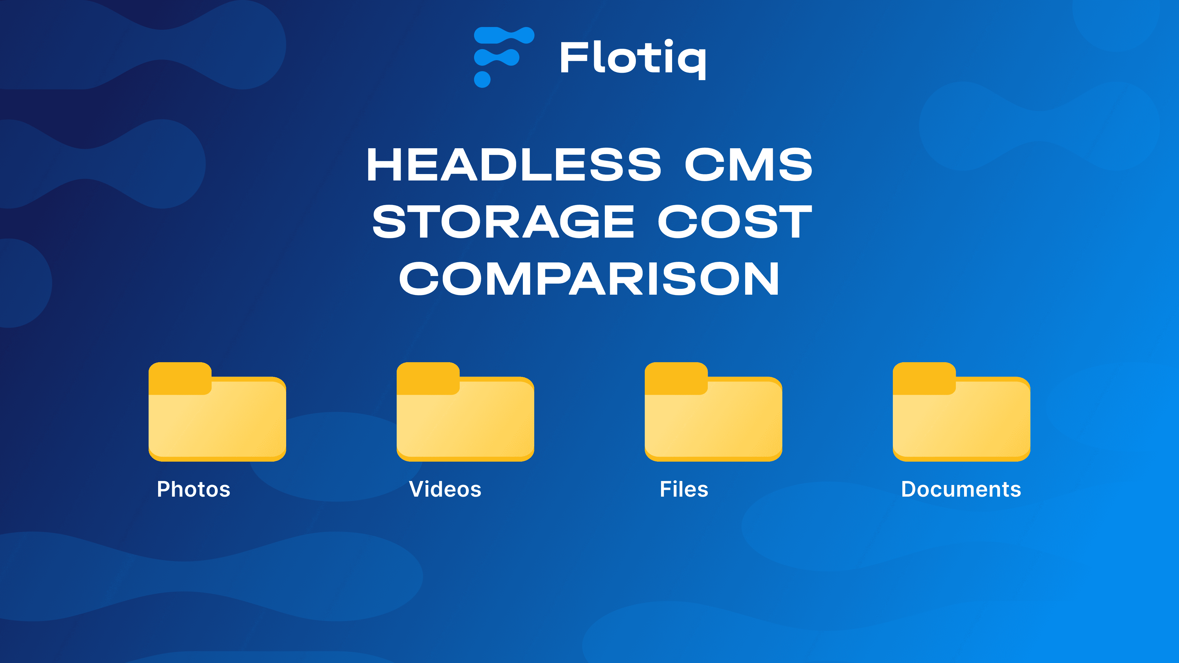 Headless CMS storage cost comparison - how much you will pay for storage in 2022