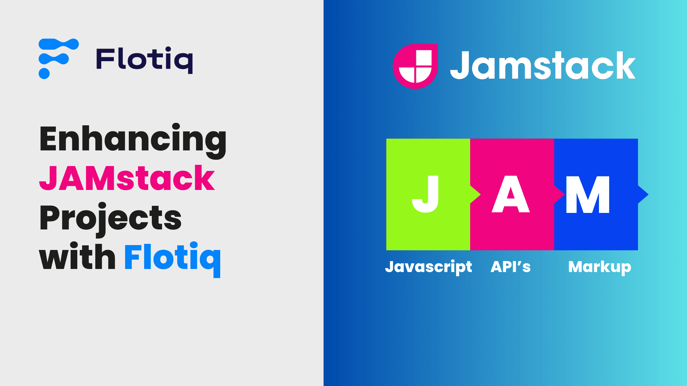 Enhancing JAMstack Projects with Flotiq: A Headless CMS