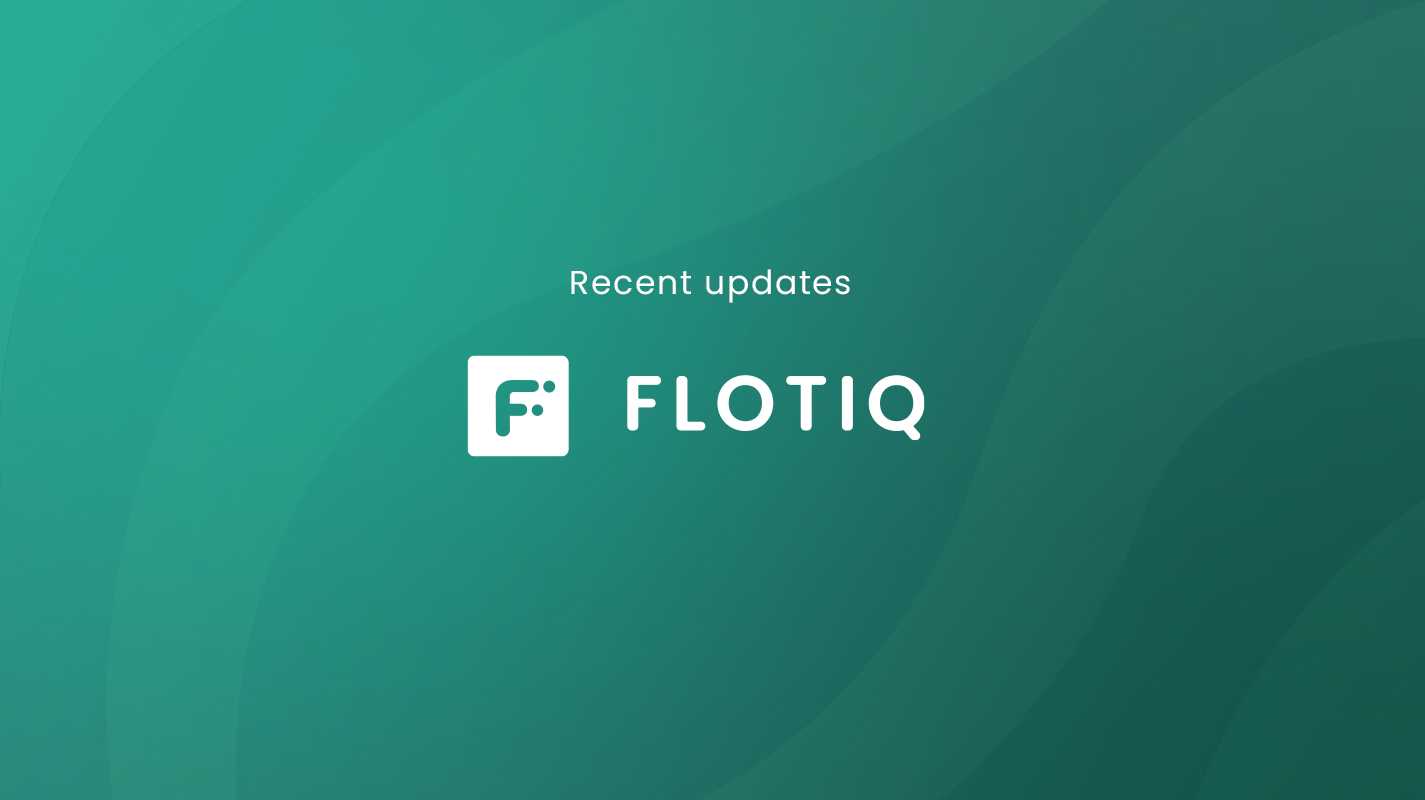 Recent updates in Flotiq
