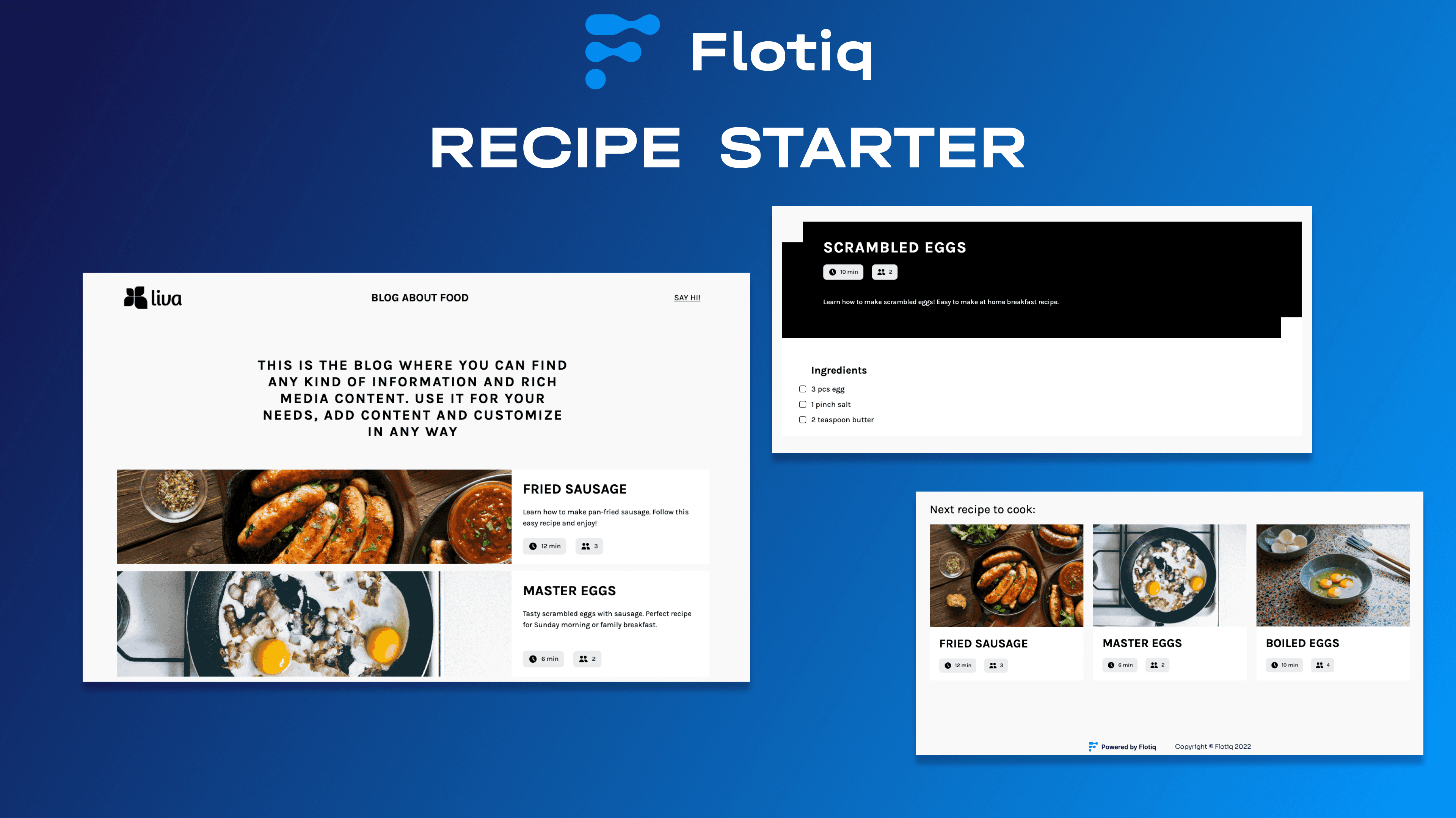 Recipe website using complex data structure and Gatsby starter