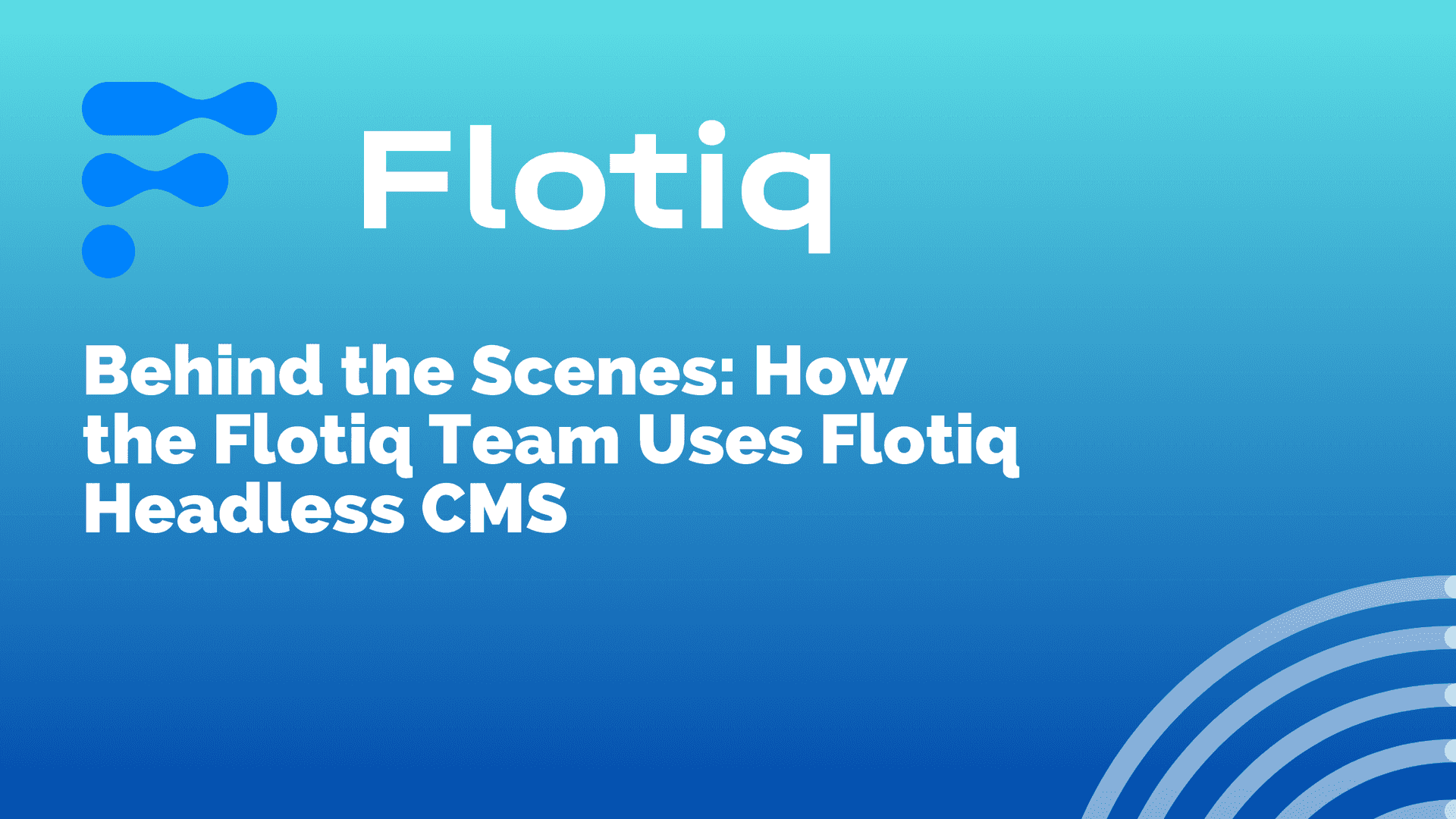 Behind the Scenes: How the Flotiq Team Uses Flotiq Headless CMS